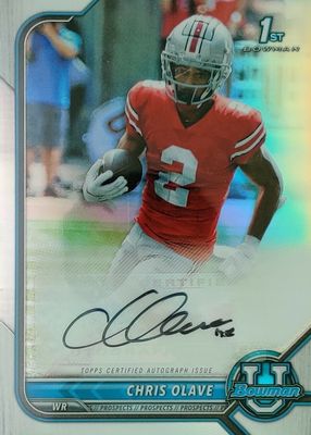 2021 Bowman University #BCPA-CO Chrome Prospect Auto - Refractor (1st)