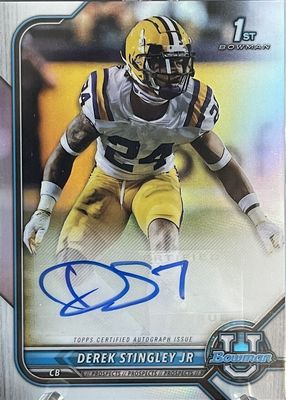 2021 Bowman University #BCPA-DS Chrome Prospect Auto - Refractor (1st)