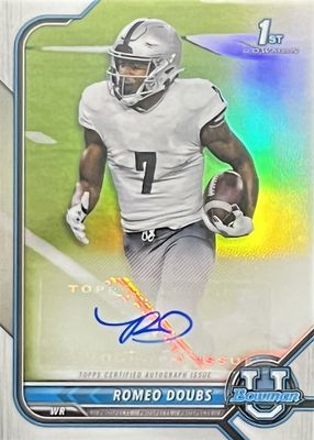 2021 Bowman University #BCPA-RD Chrome Prospect Auto - Refractor (1st)