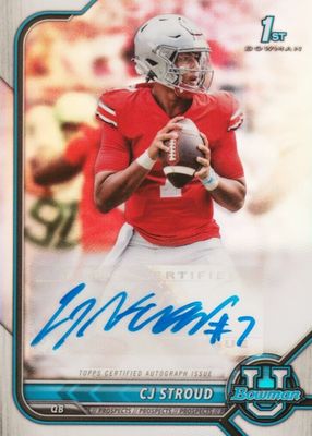 2021 Bowman University #BCPA-CS Chrome Prospect Auto - Refractor (1st)