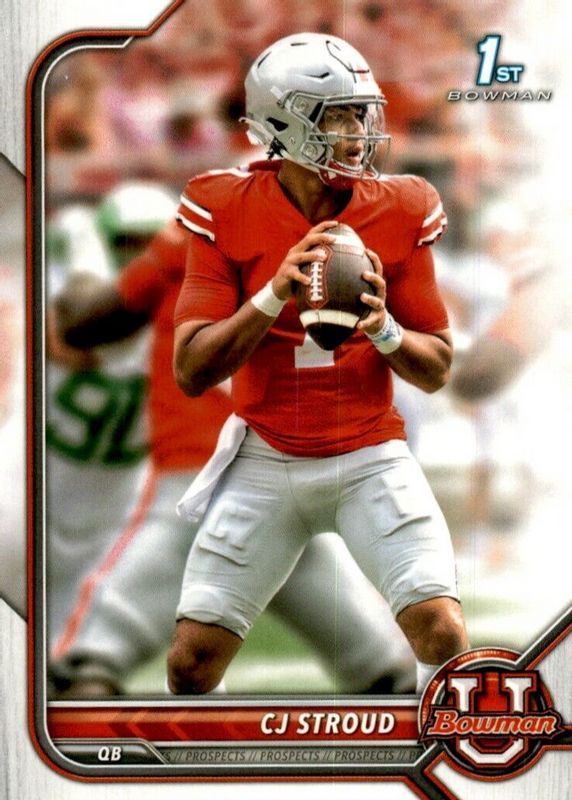 2021 Bowman University #4 Bryce Young Rookie RC – Graded 10 GEM MINT By Prime Graders
