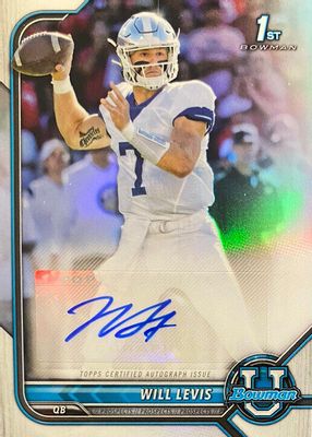2021 Bowman University #BCPA-WL Chrome Prospect Auto - Refractor (1st)