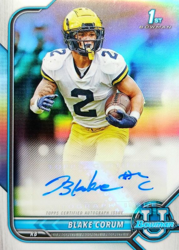 2021 Bowman University #BCPA-BC Chrome Prospect Auto - Refractor (1st)