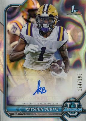 2021 Bowman University #BCPA-KB Chrome Prospect Auto - Lava Refractor /199 (1st)