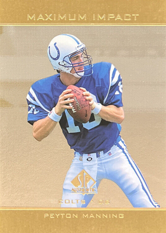 セール【激レア】PEYTON MANNING SP AUTHENTIC ルーキー
