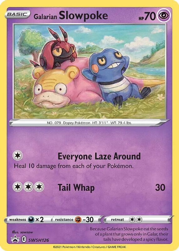 Galarian Slowpoke Pokemon Cards Price Guide - Sports Card Investor