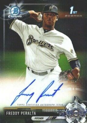 2017 Bowman #CPA-FP Chrome Prospect Auto (1st)