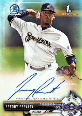 2017 Bowman #CPA-FP Chrome Prospect Auto - Refractor /499 (1st)