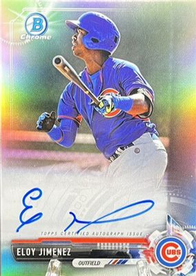 2017 Bowman #CPA-EJ Chrome Prospect Auto - Refractor /499