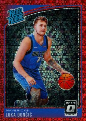 2018 Optic #177 Fast Break Red /85