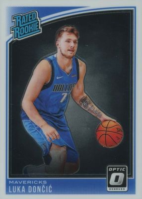 2018-19 Panini Donruss Basketball #177 Luka Doncic Rookie Card Dallas  Mavericks - Rated Rookie