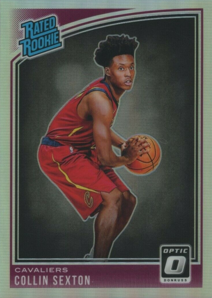 【201】NBA カード Collin Sexton RC optic 79シリ 2022-23 NBA Hoops Hot Signatures Collin Sexton Autograph HS