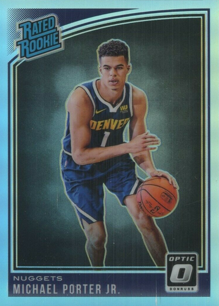 Michael Porter Jr. 2018 Optic #182 Holo Price Guide - Sports Card
