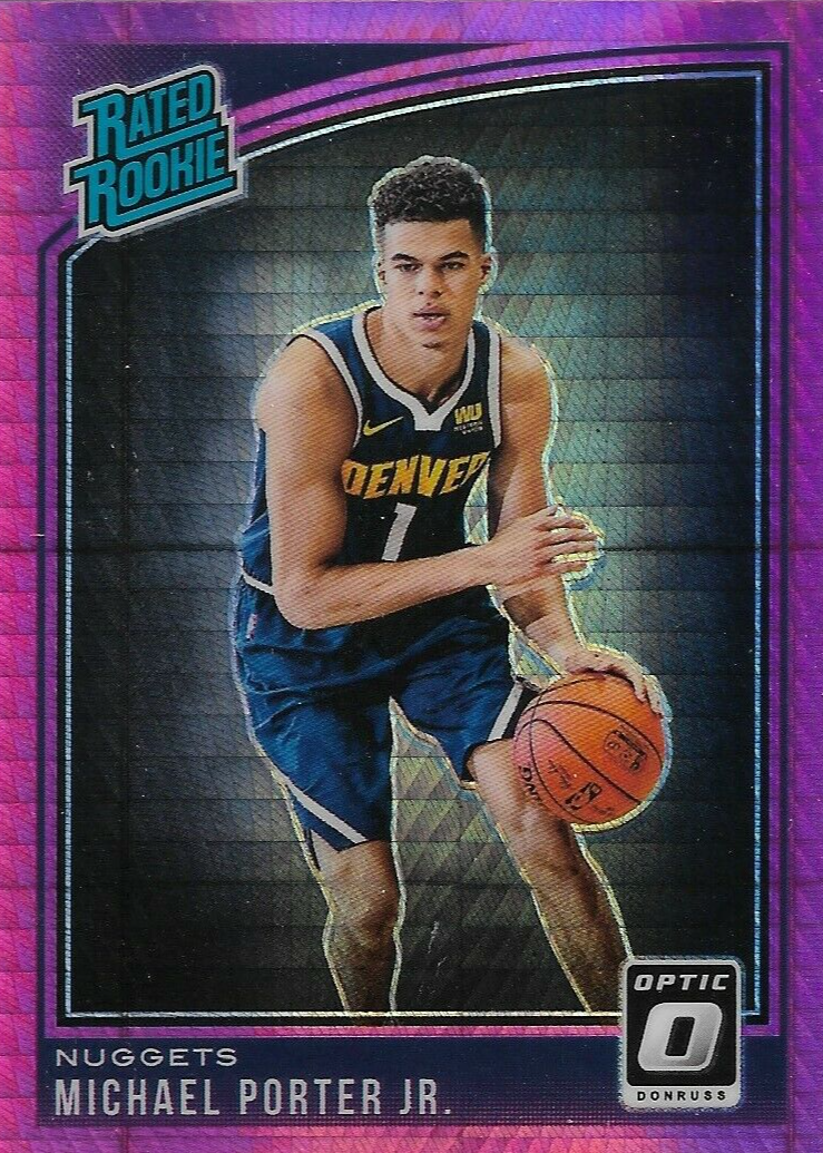 Michael Porter Jr. 2018 Optic #182 Hyper Pink Price Guide - Sports