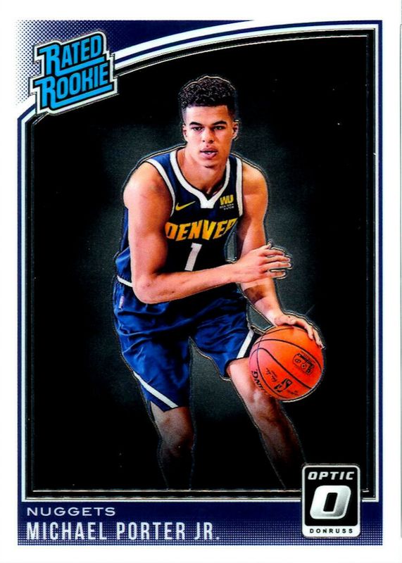 Michael Porter Jr. 2018 Optic #182 Base Rookie PSA 9