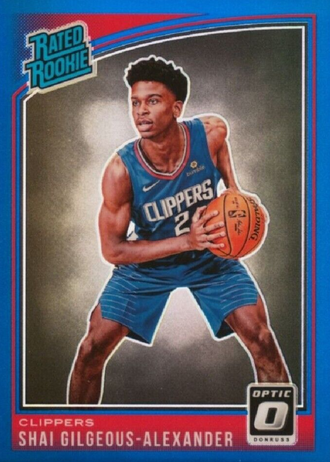 nbaカード Shai Gilgeous Alexander /99 RC 2018-19 Panini NBA Hoops - Shai Gilgeous-Alexander #262