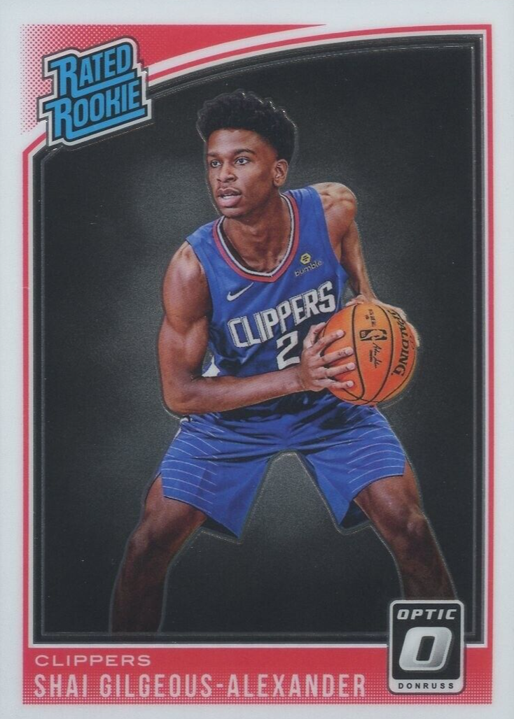 Shai Gilgeous-Alexander Basketball Cards Price Guide