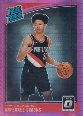 Anfernee Simons 2018 Prizm #61 Silver Price Guide - Sports