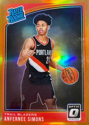 Anfernee Simons 2018 Prizm #61 Silver Price Guide - Sports