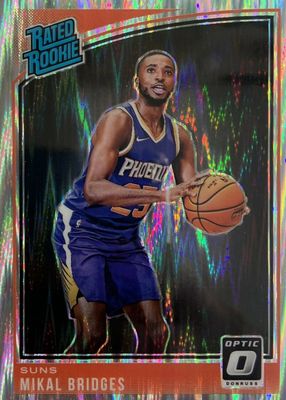 Mikal Bridges 2018 Optic #200 Base PSA 10 Price Guide - Sports 