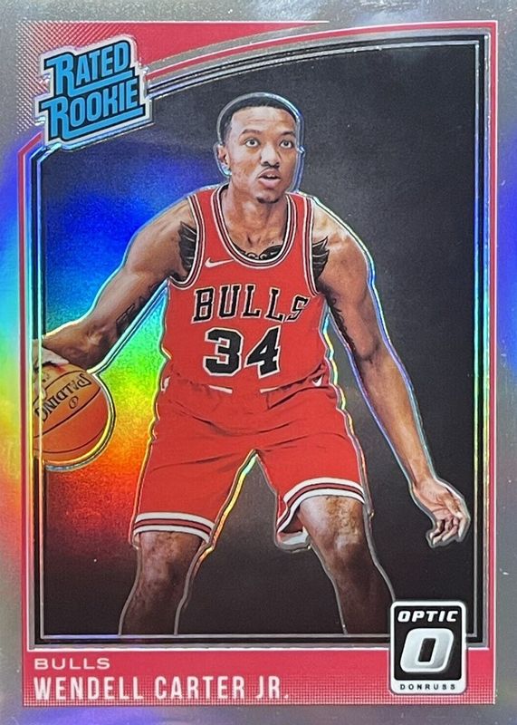 Wendell Carter Jr. 2018 Optic #170 Holo Rookie SGC 10