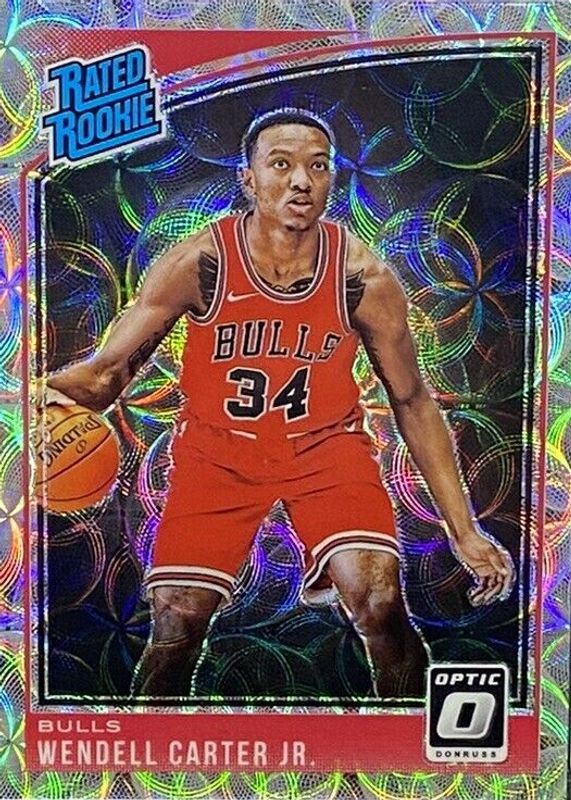 Wendell Carter Jr. 2018 Optic #170 Premium Box Set /249 Rookie BGS 9.5