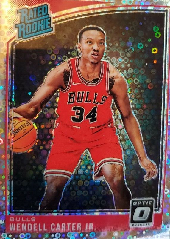 Wendell Carter Jr. 2018 Optic #170 Fast Break Rookie PSA 10