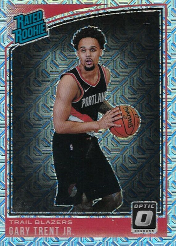 Gary Trent Jr. 2018 Optic #199 Choice Rookie RAW