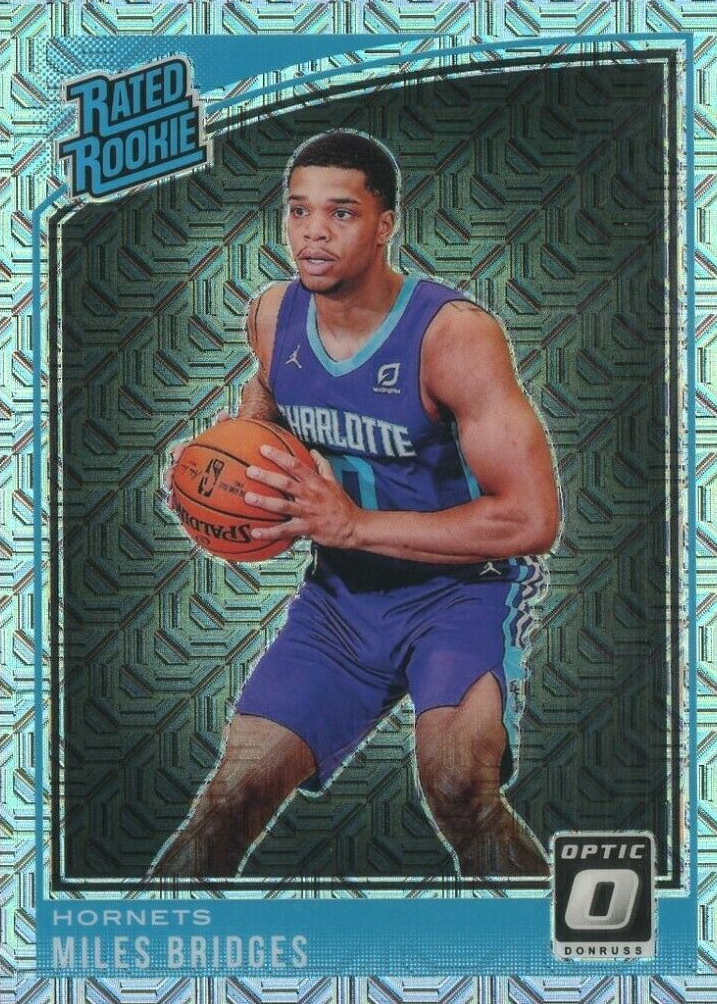 Miles Bridges 2018 Optic #172 Choice Price Guide - Sports