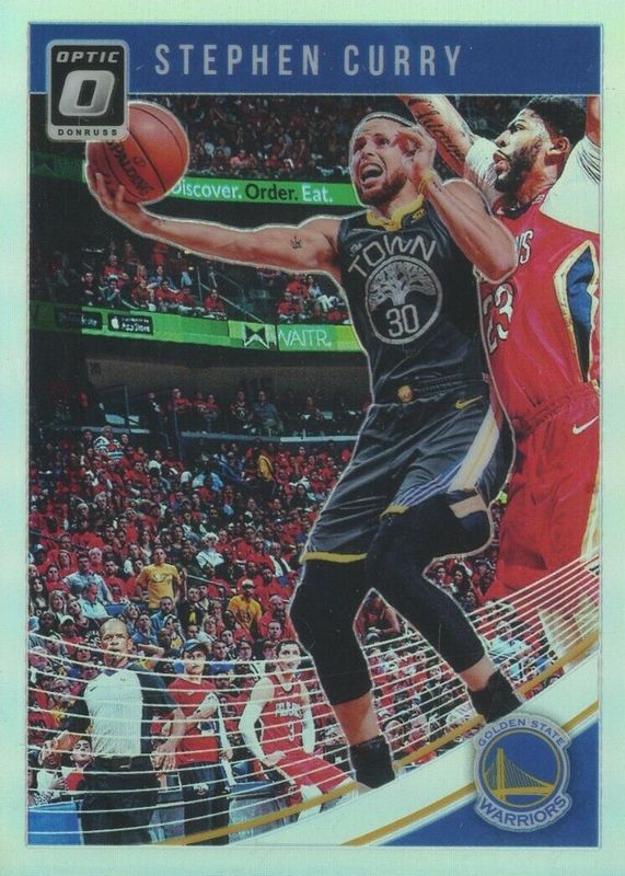 Stephen Curry 2018 Optic #2 Holo PSA 10