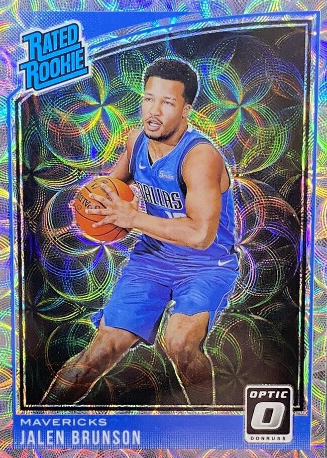 Jalen Brunson 2018 Optic #179 Premium Box Set /249 Price Guide