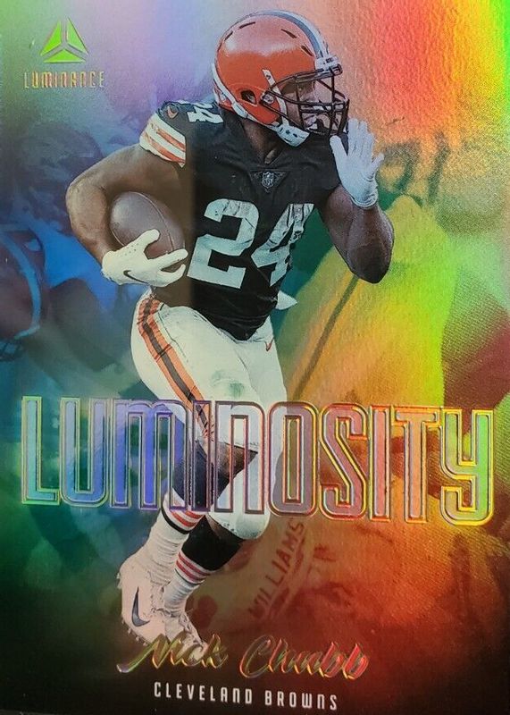 Nick Chubb 2022 Luminance #LM-NCH Luminosity /(SSP) SGC 10