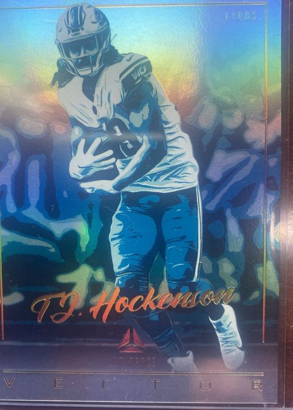 TJ Hockenson 2022 Luminance #VC-TJH Vector /(SSP) BGS 10 PRISTINE