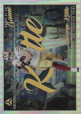 2022 Luminance #NM-GKI Names of the Game /(SSP)