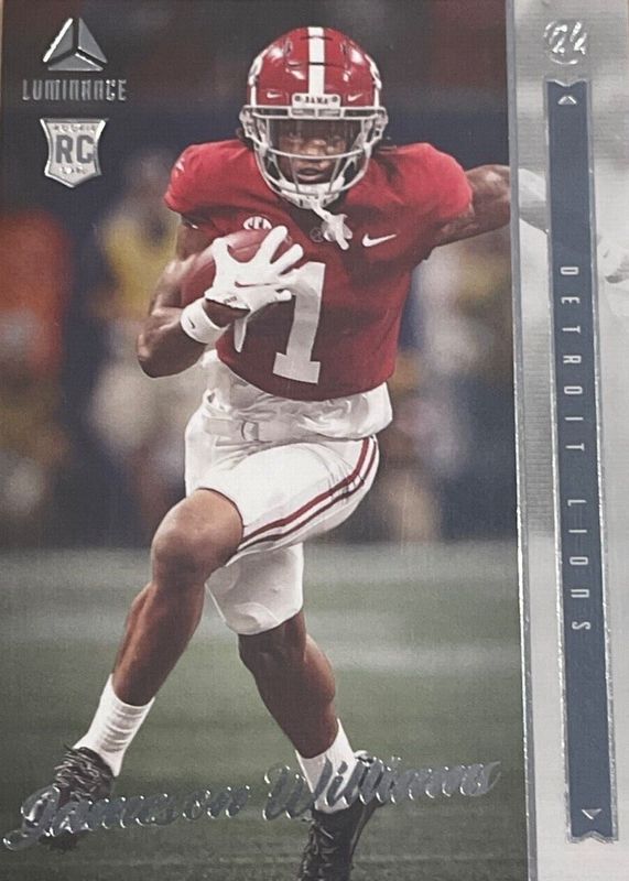 Jameson Williams 2022 Luminance #115 Base Rookie RAW