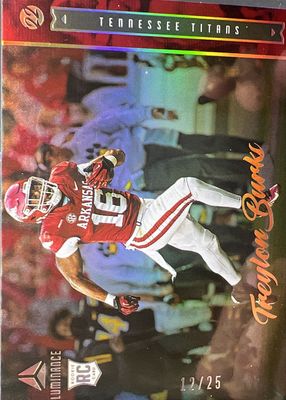2022 Luminance #191 Red /25