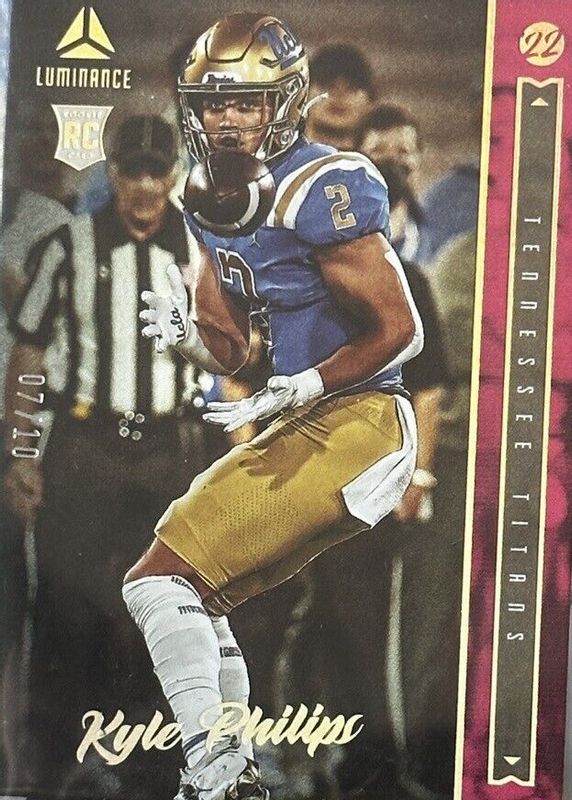 Kyle Philips 2022 Luminance #122 Pink /10 Rookie SGC 9.5