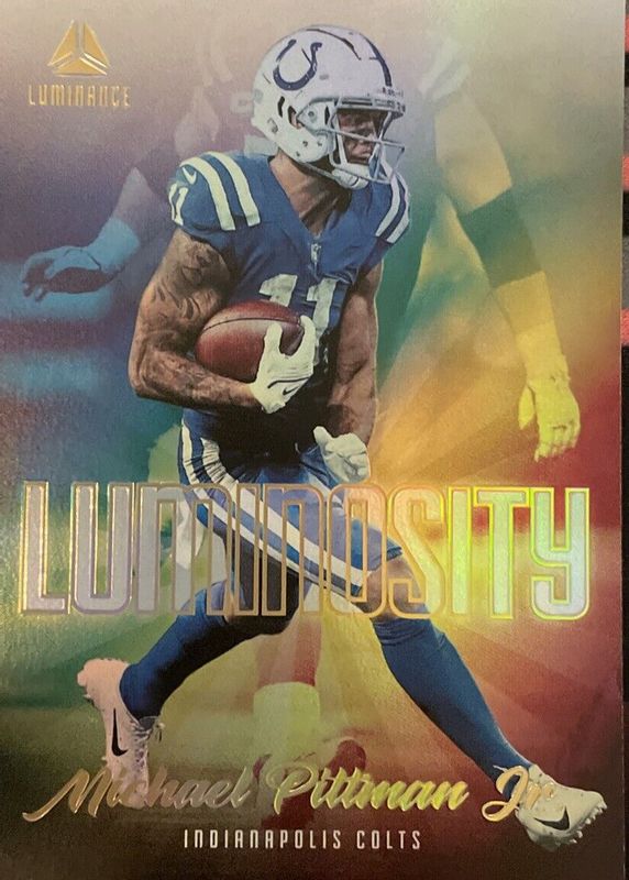 Michael Pittman Jr. 2022 Luminance #LM-MPI Luminosity /(SSP) RAW