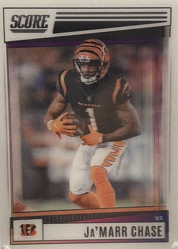 Ja'Marr Chase 2022 Score #191 Dynamics 3D Lenticular SGC 9.5