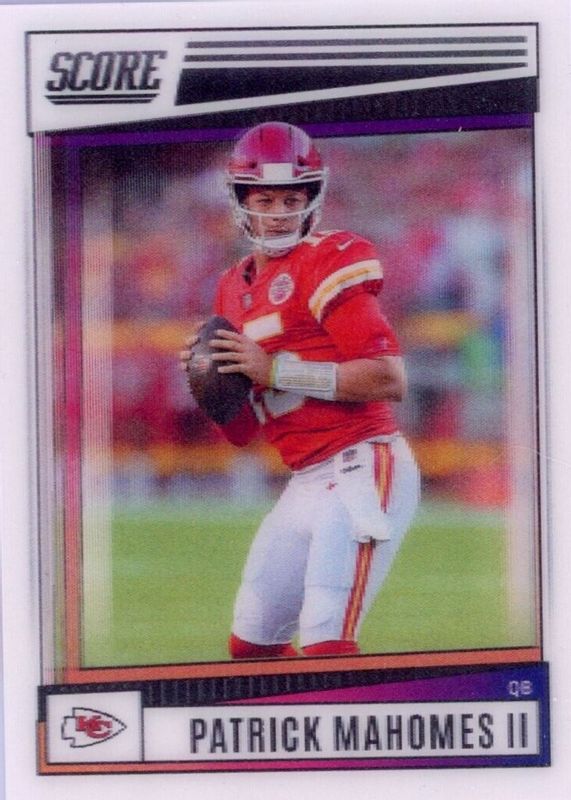 Patrick Mahomes II 2022 Score #116 Dynamics 3D Lenticular PSA 10