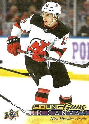 2017 Upper Deck #C211 Young Guns Canvas