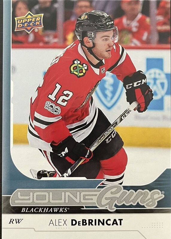 Alex DeBrincat 2017 Upper Deck #221 Young Guns - Jumbo Rookie PSA 10