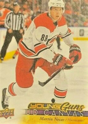 2017 Upper Deck #C225 Young Guns Canvas