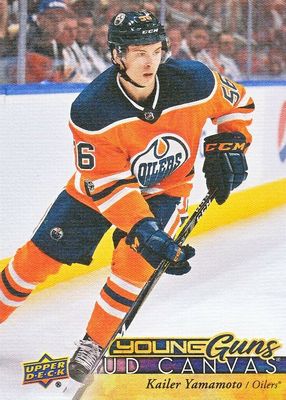 2017 Upper Deck #C102 Young Guns Canvas