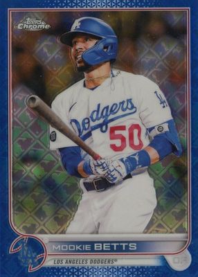 2022 Topps Chrome Logofractor Edition #50 Blue /150