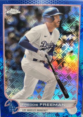 2022 Topps Chrome Logofractor Edition #65 Blue /150