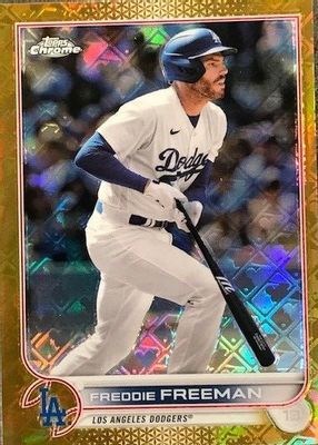 2022 Topps Chrome Logofractor Edition #65 Gold /50