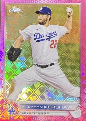 2022 Topps Chrome Logofractor Edition #23 Pink /199