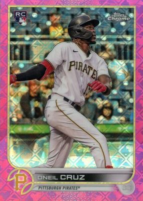 2022 Topps Chrome Logofractor Edition #22 Pink /199