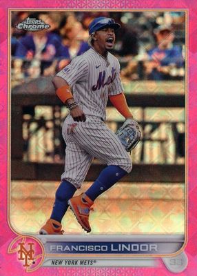 2022 Topps Chrome Logofractor Edition #107 Pink /199